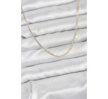 CM 14K Gold Renk Ataç Zincir Model 60 cm Kadın Kolye - TJ-BKO10934