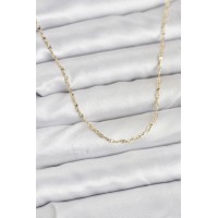 CM 14K Gold Renk Gemici Zincir Model 60 cm Kadın Kolye TJ-BKO10936