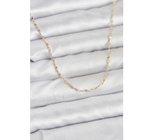 CM 14K Gold Renk Gemici Zincir Model 60 cm Kadın Kolye - TJ-BKO10936