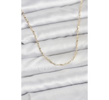 CM 14K Gold Renk Gemici Zincir Model 60 cm Kadın Kolye - TJ-BKO10936