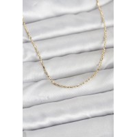 CM 14K Gold Renk Zincirli 60 cm Kadın Kolye TJ-BKO10938