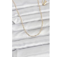 CM 14K Gold Renk Burgu Model 60 cm Kadın Kolye - TJ-BKO10942