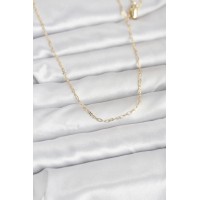 CM 14K Gold Renk 60 cm Zincirli Kadın Kolye TJ-BKO10944