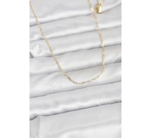 CM 14K Gold Renk 60 cm Zincirli Kadın Kolye - TJ-BKO10944