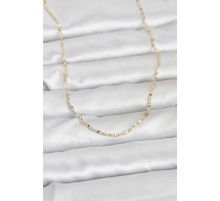 CM 14K Gold Renk Gemici Zincir Model 60 cm Kadın Kolye - TJ-BKO10947