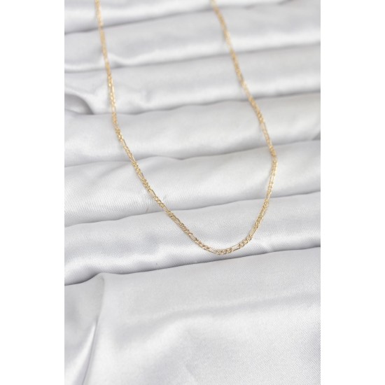 CM 14K Gold Renk 60 cm Zincirli Kadın Kolye - TJ-BKO10949