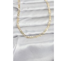 CM 14K Gold Renk Kuşgözü Zincir Model 60 cm Kadın Kolye - TJ-BKO10962