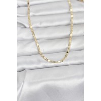 CM 14K Gold Renk Ezme Zincir 60 cm Kadın Kolye TJ-BKO10964