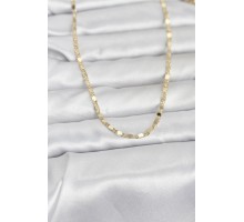 CM 14K Gold Renk Ezme Zincir 60 cm Kadın Kolye - TJ-BKO10964