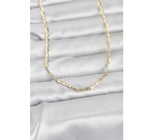 CM 14K Gold Renk Gemici Zincir Model 60 cm Kadın Kolye - TJ-BKO10968