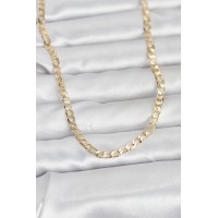 CM 14K Gold Renk Zincir Model 60 cm Kadın Kolye TJ-BKO10969