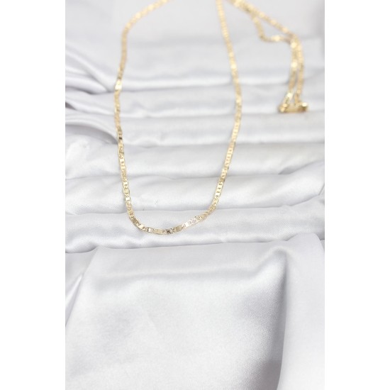 CM 14K Gold Renk Zincir Model 60 cm Kadın Kolye - TJ-BKO10970