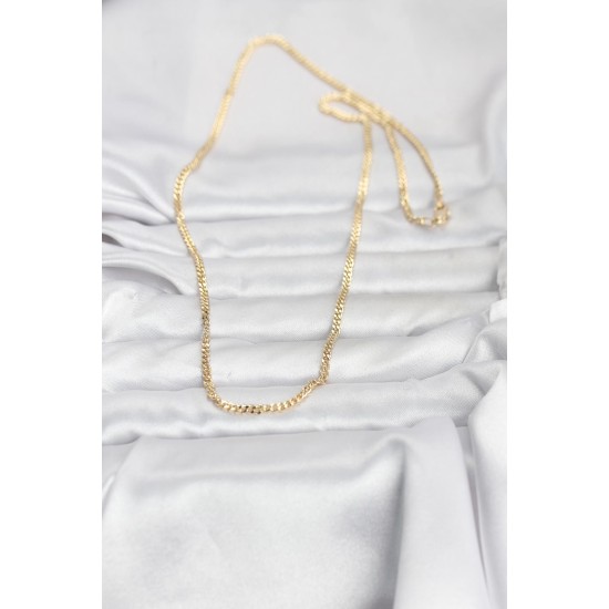 CM 14K Gold Renk 60 cm Zincir Kadın Kolye - TJ-BKO10971