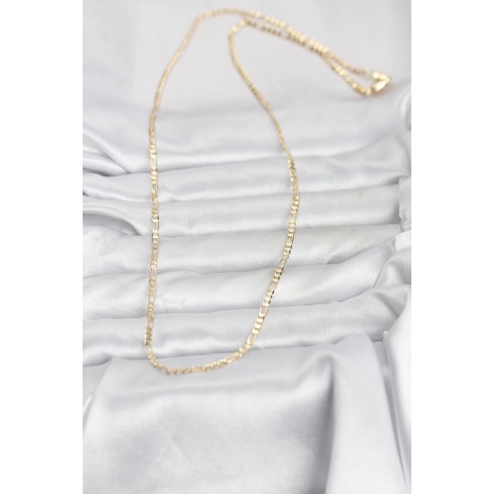 CM 14K Gold Renk İnce Kuşgözü Zincir Model 60 cm Kadın Kolye - TJ-BKO10978