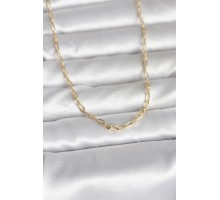 CM 14K Gold Renk Ataç Zincir Model 60 cm Kadın Kolye - TJ-BKO10979