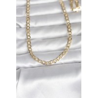 CM 14K Gold Renk Kalın Zincir Model 60 cm Kadın Kolye TJ-BKO10991