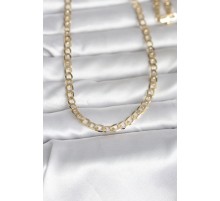 CM 14K Gold Renk Kalın Zincir Model 60 cm Kadın Kolye - TJ-BKO10991