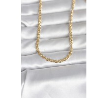 CM 14K Gold Renk Zincir Model 60 cm Kadın Kolye - TJ-BKO10993