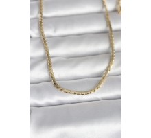 CM 14K Gold Renk Yassı Model 60 cm Kadın Kolye - TJ-BKO10994