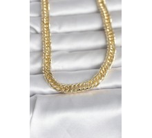 CM 14K Gold Renk Kalın Zincir Model 60 cm Kadın Kolye - TJ-BKO10998