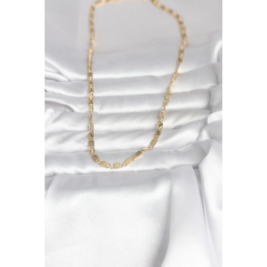 CM 14K Gold Renk Lazer Model 45 cm Kadın Kolye - TJ-BKO11003