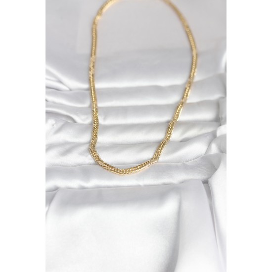 CM 14K Gold Renk Zincir Model 45 cm Kadın Kolye - TJ-BKO11004