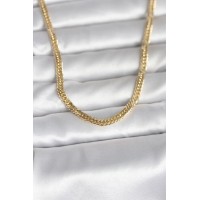 CM 14K Gold Renk Zincir Model 45 cm Kadın Kolye TJ-BKO11004