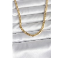 CM 14K Gold Renk Zincir Model 45 cm Kadın Kolye - TJ-BKO11004