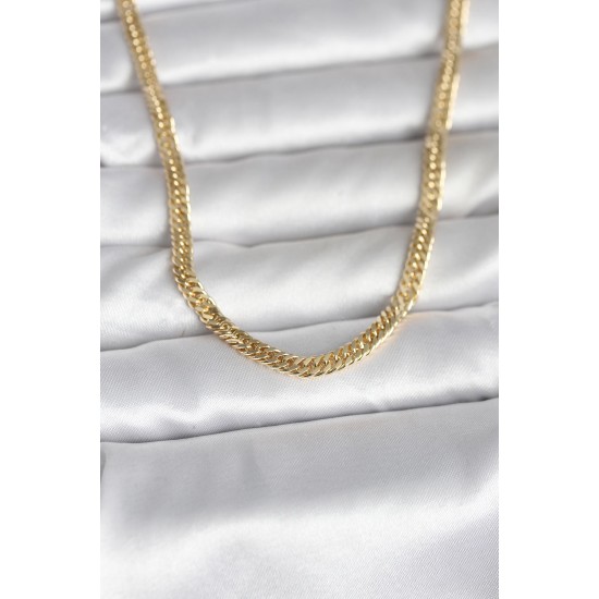 CM 14K Gold Renk Zincir Model 45 cm Kadın Kolye - TJ-BKO11004