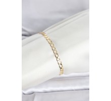 CM 14K Gold Renk Halka Zincir Model Kadın Bileklik - TJ-BB8287