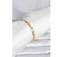 CM 14K Gold Renk Kalın Zincir Model Kadın Bileklik - TJ-BB8302