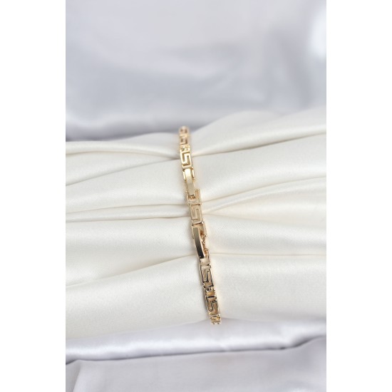 CM 14K Gold Renk Geometrik Model Kadın Bileklik - TJ-BB8303