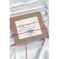 Marteniçka Bileklik 2'li Nazar ve Kalp Model TJ-BB8319