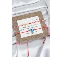 Marteniçka Bileklik 2'li Nazar ve Kalp Model - TJ-BB8319