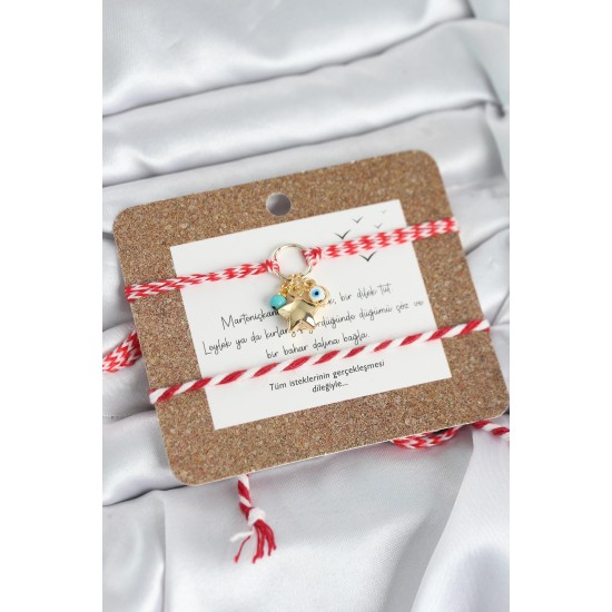 Marteniçka Bileklik 2'li Nazar ve Yıldız Model - TJ-BB8320