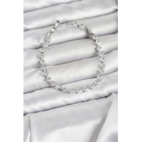 Kare Zirkon Taşlı Gümüş Renk Pirinç Su Yolu Kadın Bileklik TJ-BB8325