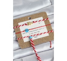 Marteniçka Bileklik 3'lü Caretta Caretta ve Nazarlı Model - TJ-BB8363