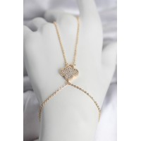 Pirinç Gold Renk Yonca Model Kadın Şahmeran TJ-SN749