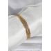 316L Çelik Gold Renk 3'lü Kadın Bileklik - TJ-BB8384