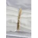 Pirinç Gold Renk Zirkon Taşlı Kadın Bileklik - TJ-BB8400