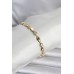 Pirinç Gold Renk Sütun Model Kadın Bileklik - TJ-BB8404