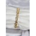 Pirinç Gold Renk Yıldız Model Kadın Bileklik - TJ-BB8407