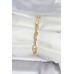 Pirinç Gold Renk Zirkon Taşlı Kadın Bileklik - TJ-BB8409