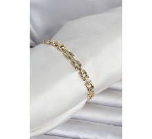 Xuping Zincir Model Gold Renk Kadın Bileklik - TJ-BB8413