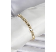 Xuping Punta Model Gold Renk Kadın Bileklik - TJ-BB8417