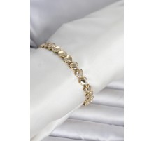 Xuping Kalp Model Gold Renk Kadın Bileklik - TJ-BB8436