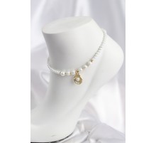 Beyaz İnci İstiridyeli Model Halhal - TJ-HH1670