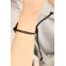 LOVE (Aşık) Siyah Deri İpli Unisex Mood Bileklik - TJ-BB1986