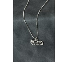 Atatürk İmzalı Metal Erkek Kolye - TJ-ERK921-KS