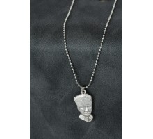Atatürk Figürlü Metal Erkek Kolye - TJ-ERK945-KS